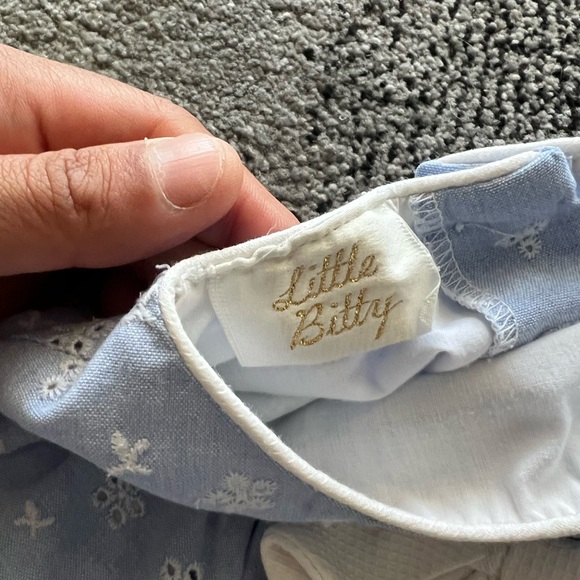 Nicole Miller And Little Bitty Girl’s 3/6 Month Formal 2PC Dresses - Picture 6 of 7